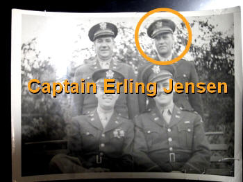 Captain Erling Jensen, Army Signal Corps OCS WWII