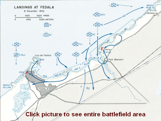Fedala Amphibious Landing, French Moroccan Campaign, 1942