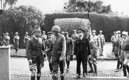 Fedala armistics negotiations, 11 November 1942