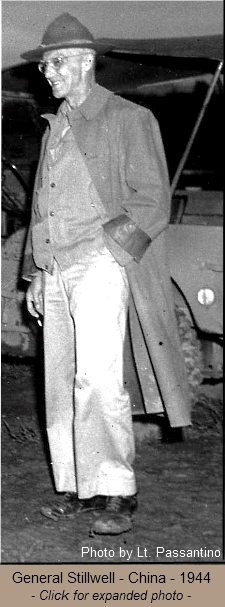General "Vinegar" Joe Stillwell - China - 1944