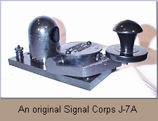 Signal Corps J-7A Key