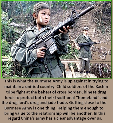 Kachin child soldier protects his "homeland"