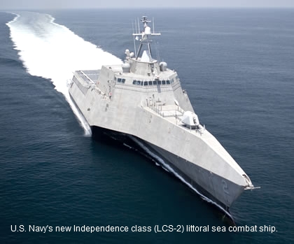 U.S. Navy's Littoral Class assault ship