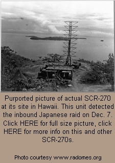 Pearl Harbor SCR-270