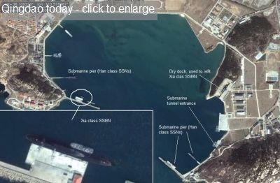 Qingdao Nuclear Submarine Base Today