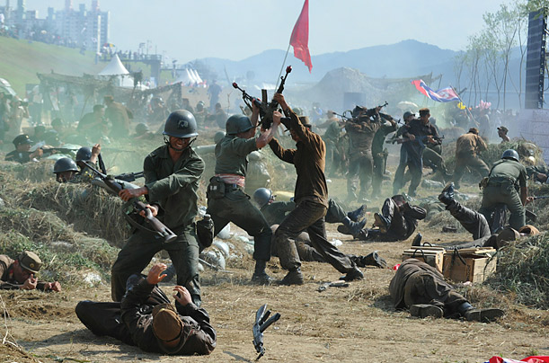 Korean War Reenactment