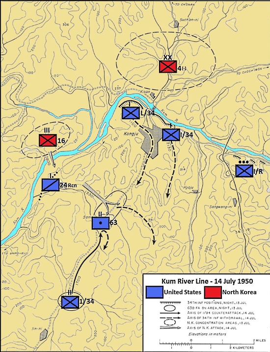 Battle of Kum River - Korean War