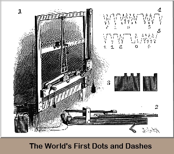 The world's first Morse Code