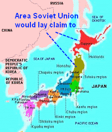 USSR WWII Claim to Japan