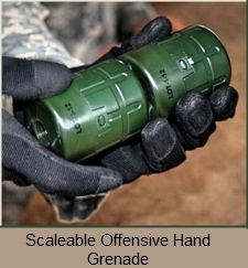 Scaleable Offensive Hand Grenade
