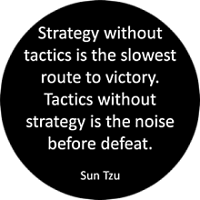 Sun Tzu On Strategy vs Tactics