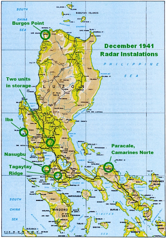Luzon Radar Sites