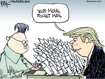 The Trumpster Vs Rocket Man