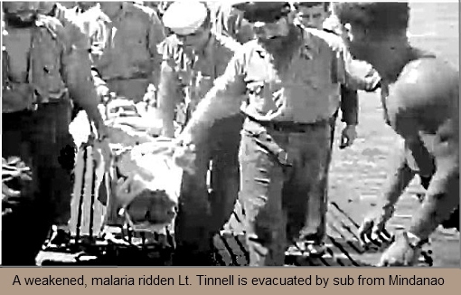 Evacuation of Signal Officer Lt. Tinnell
