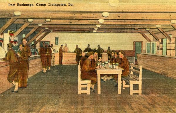 Camp Livingston PX, Louisiana - 1944