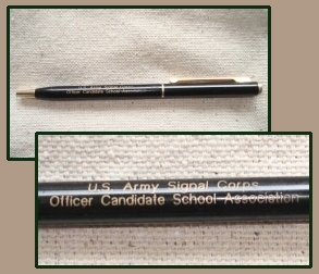 Army Signal Corps OCS Pen