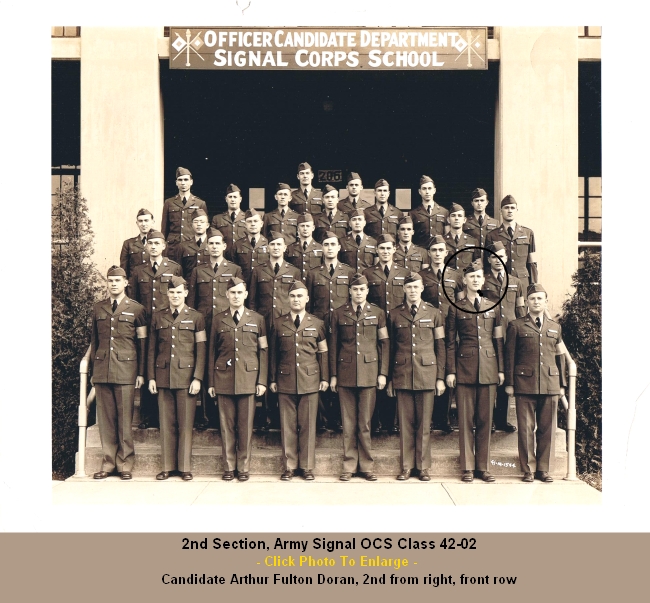 Army Signal Corps OCS Class 42-02 - Section 2