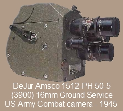 DeJur Amsco 1512-PH-50-5 16mm Combat Camera