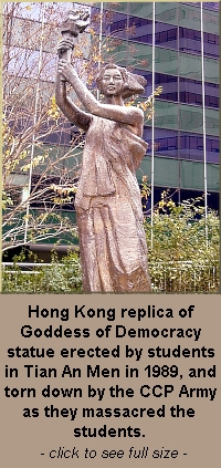 Replica of Goddess of Democracy - Tian An Men
