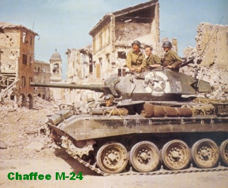 Chaffee M-24 Tank