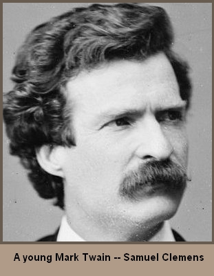 A young Mark Twain
