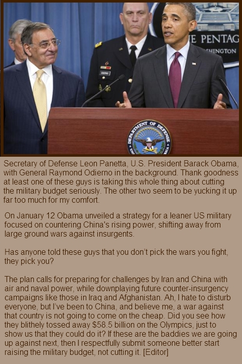 Obama's military strategy