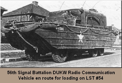 DUKW Radio Communications Vehicle