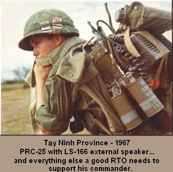 PRC-25 - Tay Ninh Province, 1967