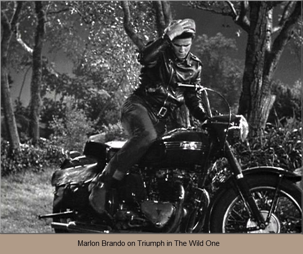 Marlon Brando on Triumph