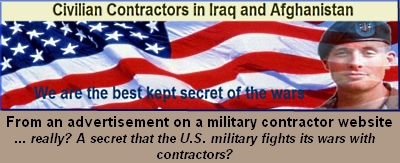 Does the U.S. fight its wars with mercenaries?