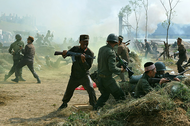 Korean War Reenactment