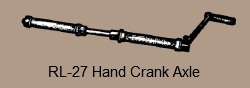 RL-27 Hand Crank Axle