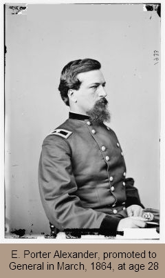 General E. P. Alexander, at Gettysburg