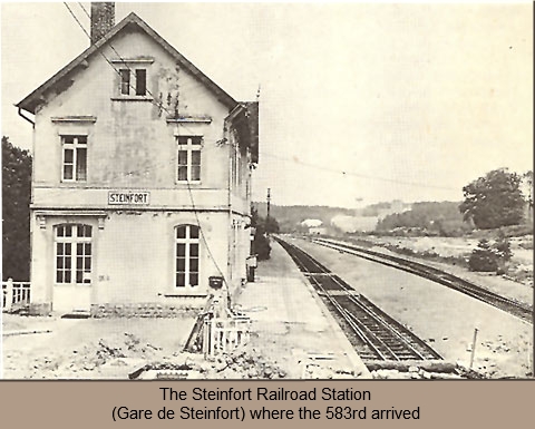 Steinfort, Belgium, railroad station