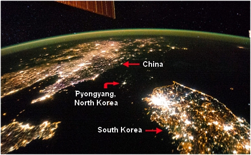 North Korea After Dark