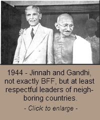Jinnah and Ghandi - 1944
