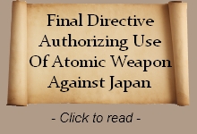 Authorization to use nuclear weapons