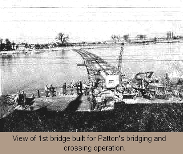 Patton's bridging and crossing operation