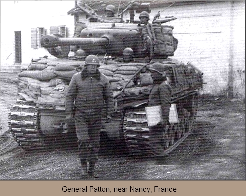 General Patton, near Nancy, France