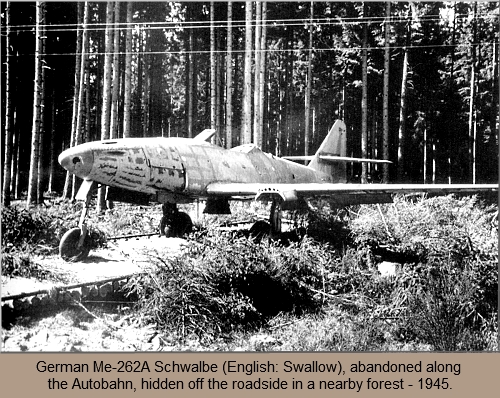 German Jet Fighter - Schwalbe