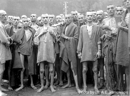 Photo by Lt. Samuelson, Ebensee concentration camp