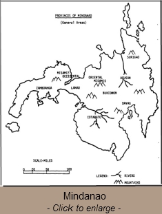 Mindanao topography