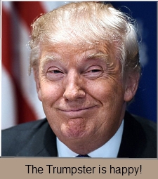 President Trump Is Happy