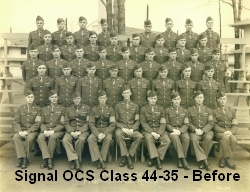 Signal OCS Class 44-35 class picture - Before OCS Traning