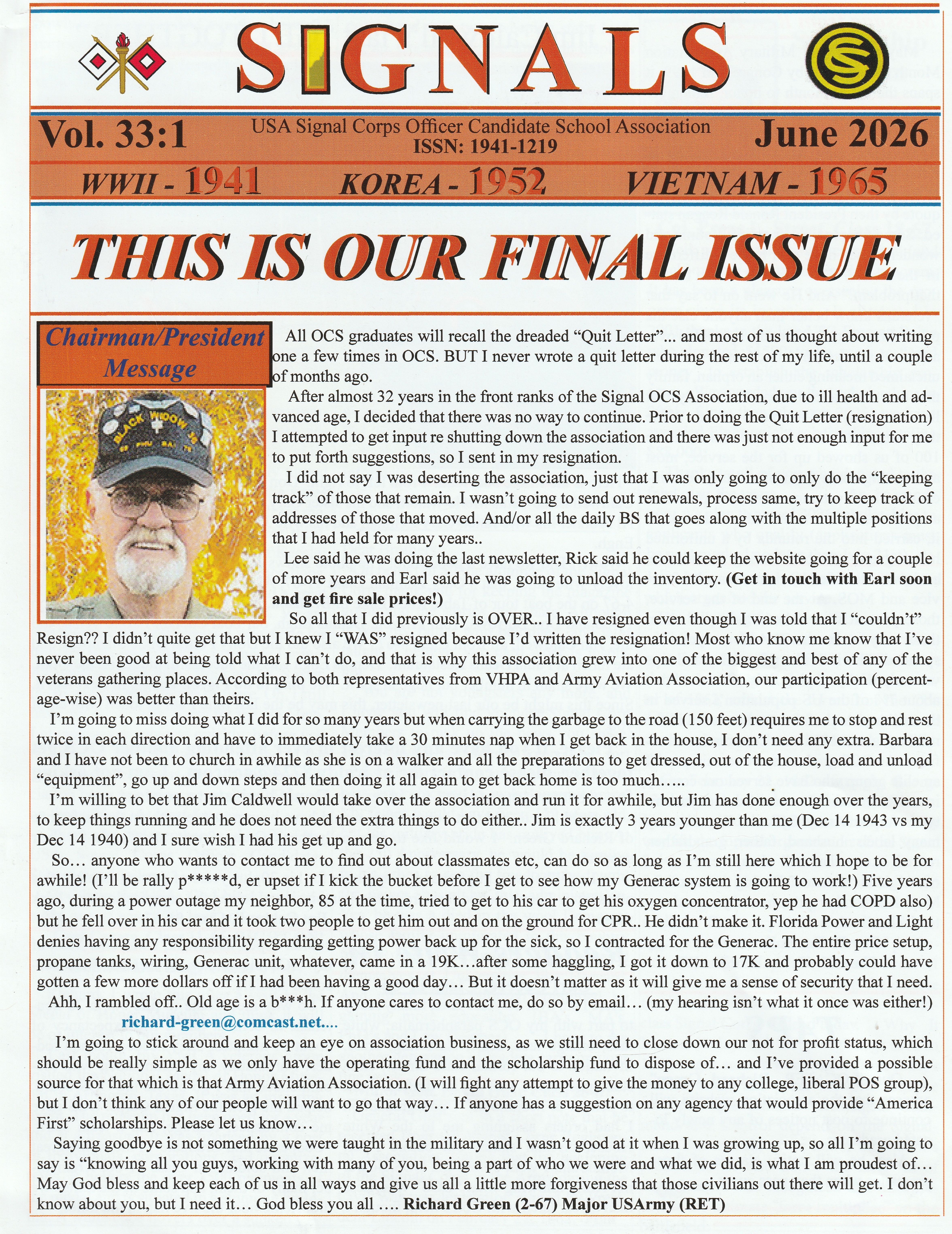 Current Newsletter